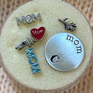 Origami Owl Floating Charm lot 6 Mother’s Day Mom